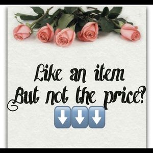 Make an offer. All offers will be considered!